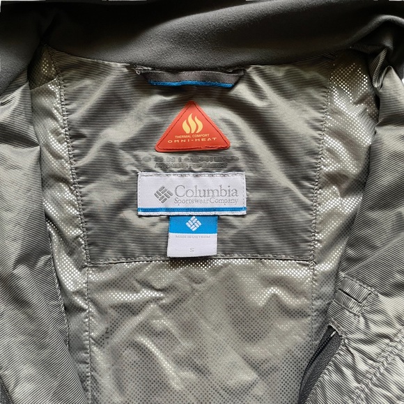 Columbia Women’s Gray Lightweight Omni Heat Winter Jacket Size Small - Picture 4 of 8